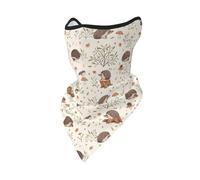 Máscara Cortavientos de Erizo de Pradera, Polaina para el Cuello, para Motociclistas de Invierno