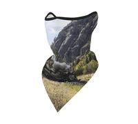 Máscara Cortavientos de Locomotora de Vapor, Polaina para el Cuello, para Invierno, para Motocicleta