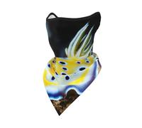 Máscara Cortavientos Nudibranquio Mar Rojo, Polaina para el Cuello, Protector Facial de Invierno para Motocicleta