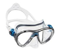 Máscara Cressi Big Eyes Evolution Crystal Clear Azul Negro