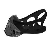 Máscara de Altitud para Entrenamiento, 25 Niveles de Resistencia Respiratoria Ajustable, Aumenta la Capacidad Pulmonar y la Resistencia para Correr Ciclismo Cardio y Fitness (Negro, L)