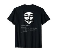 Máscara de Anonymous de Guy Fawkers Camiseta