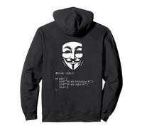 Máscara de Anonymous de Guy Fawkers Sudadera con Capucha