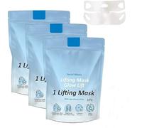 Máscara de barbilla de Chinology, máscara de barbilla de elevación de chinología, máscara de barbilla de doble mentón, levantamiento de chinología: di adiós a tu barbilla doble ahora (3 piezas)