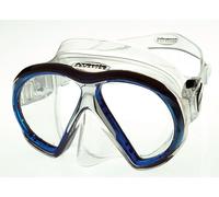 Máscara De Buceo Atomic SubFrame Para FreeDiving Snorkel Claro/Azul