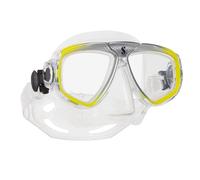 Scubapro Máscara Zoom Clear/Amarillo Kit de Reguladores de Agua Fría Unisex-Adulto, Yellow, One Size