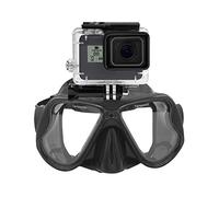 Máscara de Buceo submarina Gafas de Snorkel Compatible with GoPro Hero (2018) GoPro Hero 7 6 5 4 3, Hero Black, Session