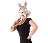 Máscara De Bugs Bunny Space Jam Para Adultos Accesorio De Disfraz De Caricatura