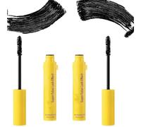 Máscara de burbujas exquisita, fórmula para alargar las pestañas, máscara natural resistente al agua, mejora el efecto de maquillaje natural, se puede aplicar una y otra vez para mejorar el rizado
