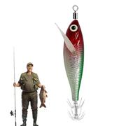 Máscara de calamar, señuelo de calamar - Señuelos de pesca para salmón Jigs | Señuelos de pesca en alta mar, cebos animados, cebos de curricán, cebos de calamar para la pesca en agua salada