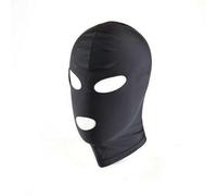 Máscara de capucha, máscara de cobertura completa para el cuello, de seda suave, resistente al viento, para cosplay, Halloween, ciclismo, al aire libre (estilo A)
