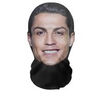 Máscara de cara completa con impresión 3D realista de Cristiano Ronaldo, transpirable, ligera y cómoda, ideal para cosplay, fiestas, Halloween, carnaval y eventos