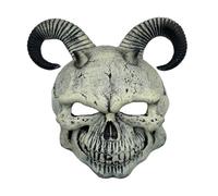 Máscara de cara completa, disfraz de demonios de miedo, disfraz de Halloween, disfraz de Mardi Gras para fiesta de Halloween