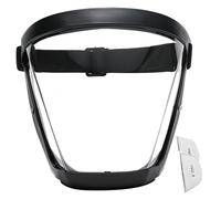Máscara de cara completa, escudo de cara con filtros de algodón de 2 piezas contra la niebla máscara de la cara de alta definición con correas ajustables máscara de cara completa contra el viento, el