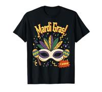Máscara de Carnaval de Mardi Gras para celebración de Disfraces de Río Brasil Camiseta