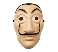 Máscara de Casa de Papel Oficial®| Máscara de Dalí | Máscara de Salvador Dalí | Traje | Halloween | Carnaval | Fiesta de disfraces con temática de ladrón | Theif | Ladrón | OriginalCup®