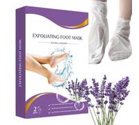 Máscara De Cáscara De Pie, Máscara De Pelado Exfoliante De Pies, Calcetines De Pelado, Removedor De Piel Muerta, Tratamientos De Callos De Ablandamiento De La Fórmula De Cáscara Profunda, 2 Pares, Par