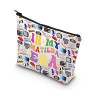 Máscara de comedia y tragedia, teatro, drama, actriz en mi época Matilda, regalo para amantes de la música, White, Matilda Era - Bolsa