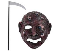 Máscara de Cosplay Aterradora, Máscara Aterradora de Halloween, Máscaras de Halloween con Espada, Adecuado para Disfraces de Carnaval, Fiestas de Disfraces y Cosplay