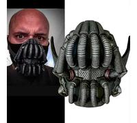 Máscara de cosplay de Batman: El caballero oscuro: La leyenda renace, Bane, para Halloween, carnaval,