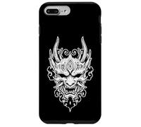 Máscara de demonio dragón samurai Art Carcasa para iPhone 7 Plus/8 Plus