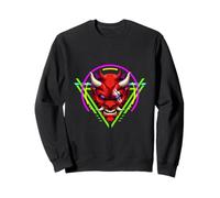 Máscara De Demonio Oni Japonés De Anime, Guerrero Sudadera