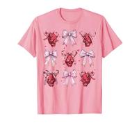 Máscara de Diablo Oni Yokai para niña, Coqueta, Lazo Rosa, mamá Camiseta