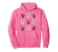 Máscara de Diablo Oni Yokai para niña, Coqueta, Lazo Rosa, mamá Sudadera con Capucha
