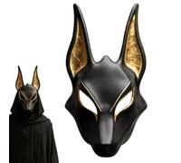 Máscara de Dios Chacal Egipcio Atrezzo para Halloween