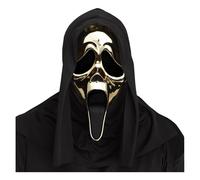 Máscara De Disfraz De Adulto Ghost Face Dorada