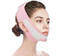 Máscara de doble barbilla, correa de barbilla infrarroja lejana, correa de elevación de barbilla, ejercitador de mandíbula para mujer