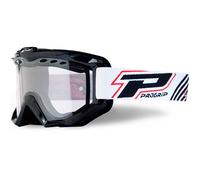 Máscara de doble lente para moto Progrip atzaki base 3201 TU