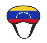 Máscara de dormir con estampado de bandera de Venezuela para personas que duermen de lado, bonita máscara opaca para el hogar o viajes