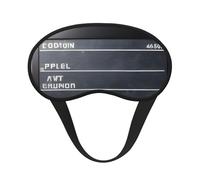 Máscara de dormir con estampado de tablillas y palomitas de maíz para dormir de lado, máscara opaca en forma de copa, para hombres y mujeres