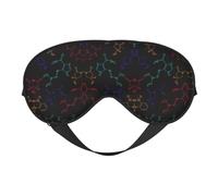 Máscara de dormir con fórmula de color para dormir con bloqueo de luz, para viajes, regalos esenciales para mujeres y hombres