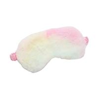 Máscara de dormir para dormir con los ojos vendados, máscara de ojos de felpa suave, lindo amor, nube, máscara de felpa, parche para siesta, cubierta de ojos para la salud (color)