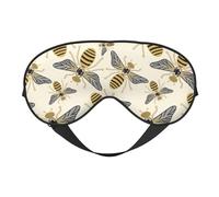 Máscara de dormir para mujeres y hombres, máscara de ojos suave de viaje para dormir, máscara de dormir con hebilla ajustable para mujeres y hombres, divertidas vendas para juegos de fiesta