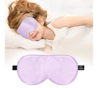 Máscara de dormir para niños, 100 % seda pura natural real con correa ajustable, máscara de ojos para niños y niñas para dormir, sombra de ojos para niños, niñas y adultos, comodidad sin presión