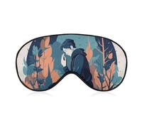 Máscara de dormir para personas que rezan, máscara de ojos suave y cómoda con correa ajustable, cubierta de ojos, sombra de ojos para hombres y mujeres, trabajo, viajes