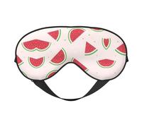 Máscara de dormir reversible de poliéster con correa ajustable para máxima comodidad y bloqueo de luz