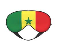 Máscara de dormir reversible de poliéster con correa ajustable para máxima comodidad y bloqueo de luz