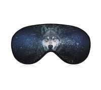 Máscara de dormir Wolf 3D para dormir, máscara de ojos para hombres, mujeres, adolescentes, niños, máscara de sueño nocturno y venda, para viajes, yoga, siesta