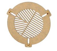 Máscara de Enfoque de Telescopio, Máscara de Bahtinov de 60 a 90 Mm Placa de Enfoque de Espina de Pescado Acrílica para Astrofotografía con Tornillos de Latón Dentro o Fuera del Tubo de Tracción