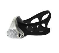 Máscara de entrenamiento respiratorio con 25 niveles de resistencia ajustables para fitness, correr y mejorar la resistencia cardiovascular