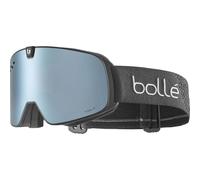 Máscara de esquí BOLLE NEVADA NEO (Negro Mate - Volt Ice Blue Cat 3 y Light Vermillon Blue Cat 1)