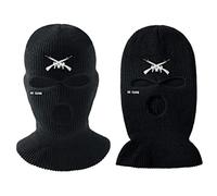 Máscara de esquí de cara completa con 3 agujeros para invierno, pasamontañas, gorro para hombres y mujeres, al aire libre, ciclismo, esquí, correr