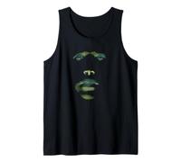 Máscara de fantasma espeluznante espeluznante para fiesta de disfraces de Halloween Camiseta sin Mangas