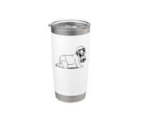 Máscara de gas Apocalipsis del Apocalipsis del Juicio Final Vaso térmico de acero inoxidable de doble pared
