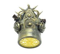 Máscara de Gas Steampunk | Látex | Talla Única Adulto | Disfraz | Fiesta de Halloween y Carnaval | OriginalCup®
