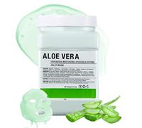Máscara de Gelatina en Polvo para Faciales, Hidratante y Nutritivo Máscara Facial de Gelatina Peel Off, Profesional Spa Mascarilla Facial para una Hidratación Profunda y Luminosidad (Aloe Vera)